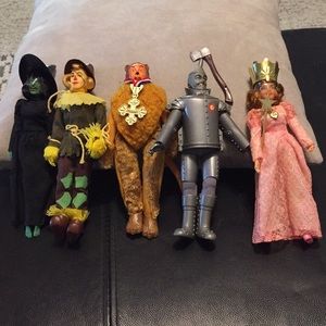 1970 Vintage Mego Wizard of Oz Action Figures